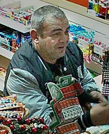 Portraitfoto des gesuchten Mannes Portraitfoto des gesuchten Mannes